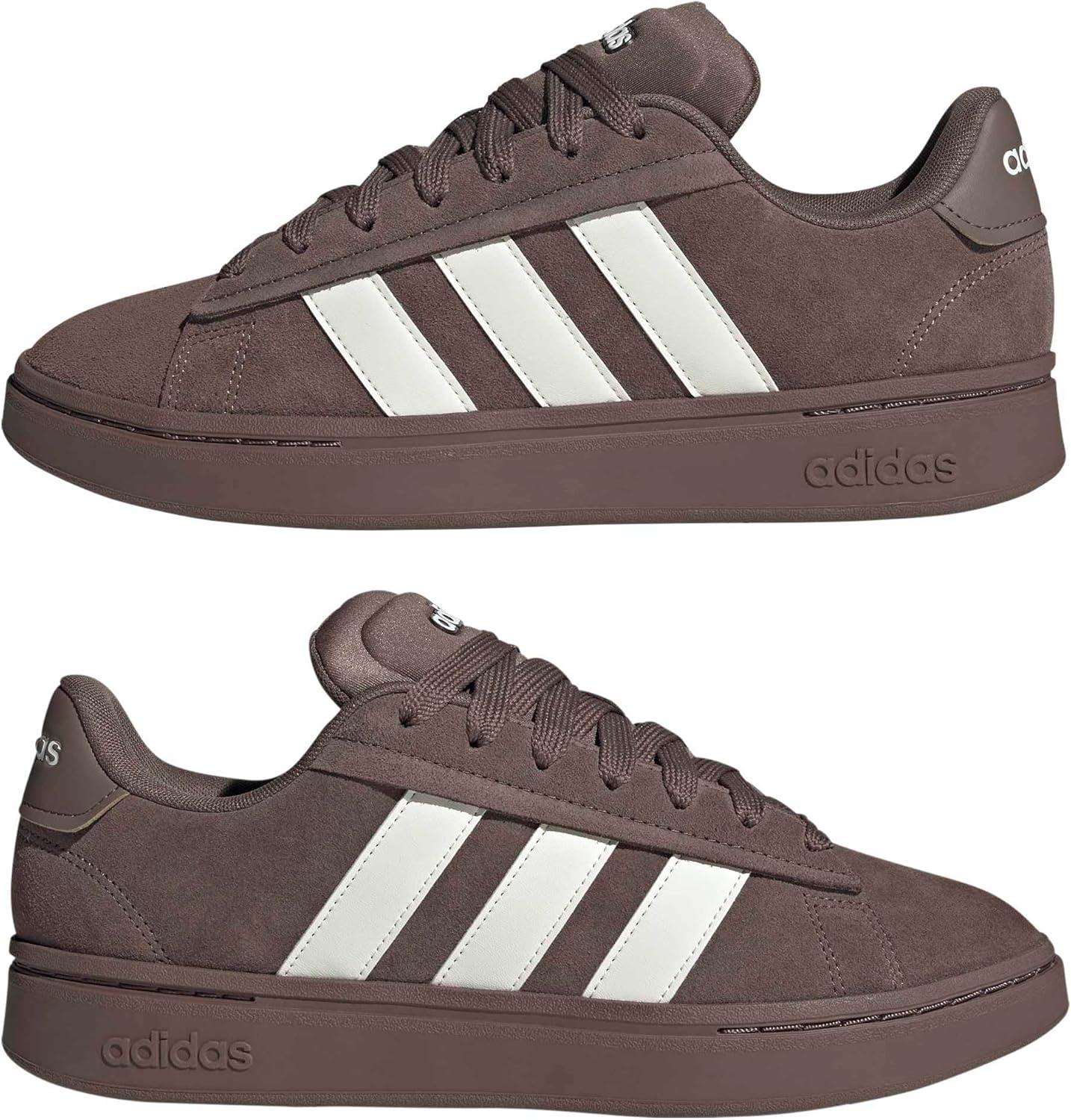 imageAdidas Mens Grand Court AlphaEarth StrataOff WhiteEarth Strata