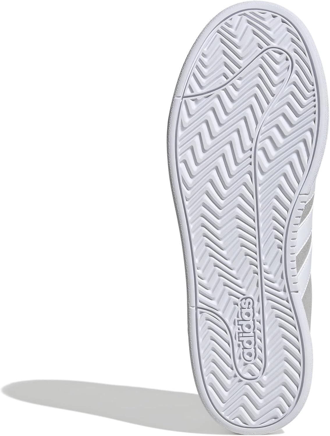 imageAdidas Mens Grand Court AlphaGreyWhiteSilver Metallic