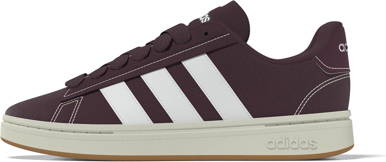imageAdidas Mens Grand Court AlphaMaroonWhiteGum