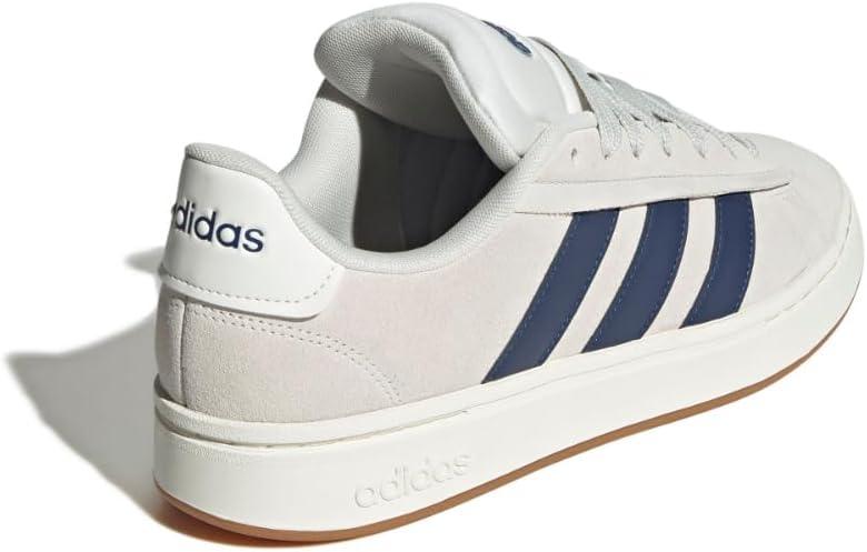 imageAdidas Mens Grand Court AlphaOrbit GreyDark BlueWhite