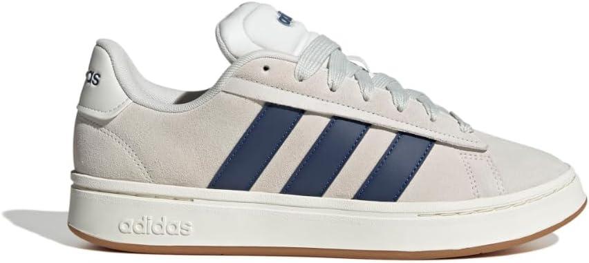 imageAdidas Mens Grand Court AlphaOrbit GreyDark BlueWhite