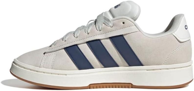 imageAdidas Mens Grand Court AlphaOrbit GreyDark BlueWhite