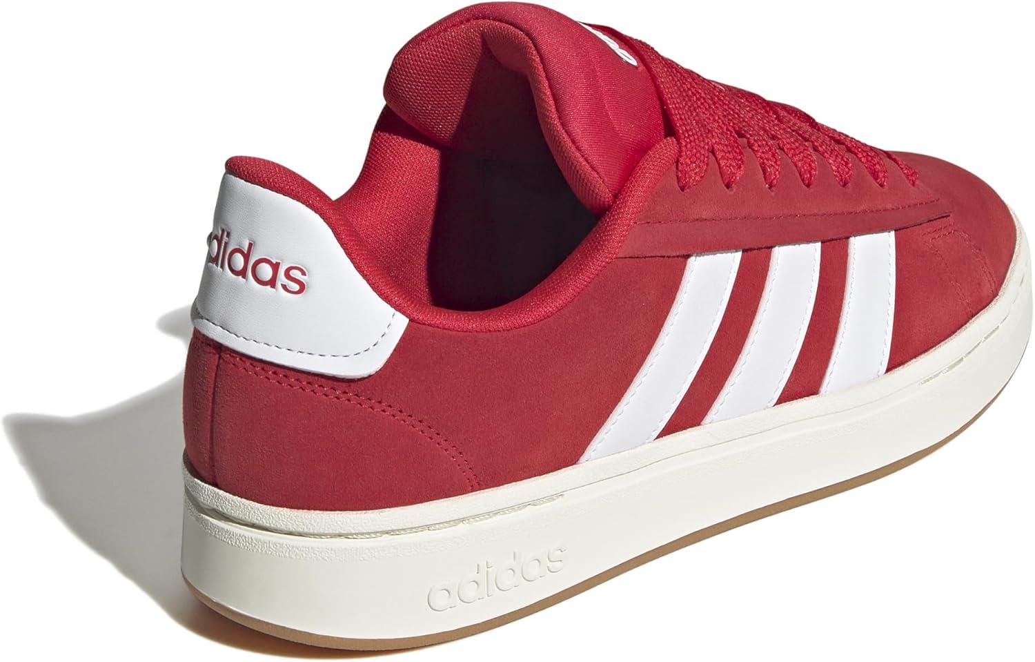 imageAdidas Mens Grand Court AlphaPure RubyWhitePure Ruby