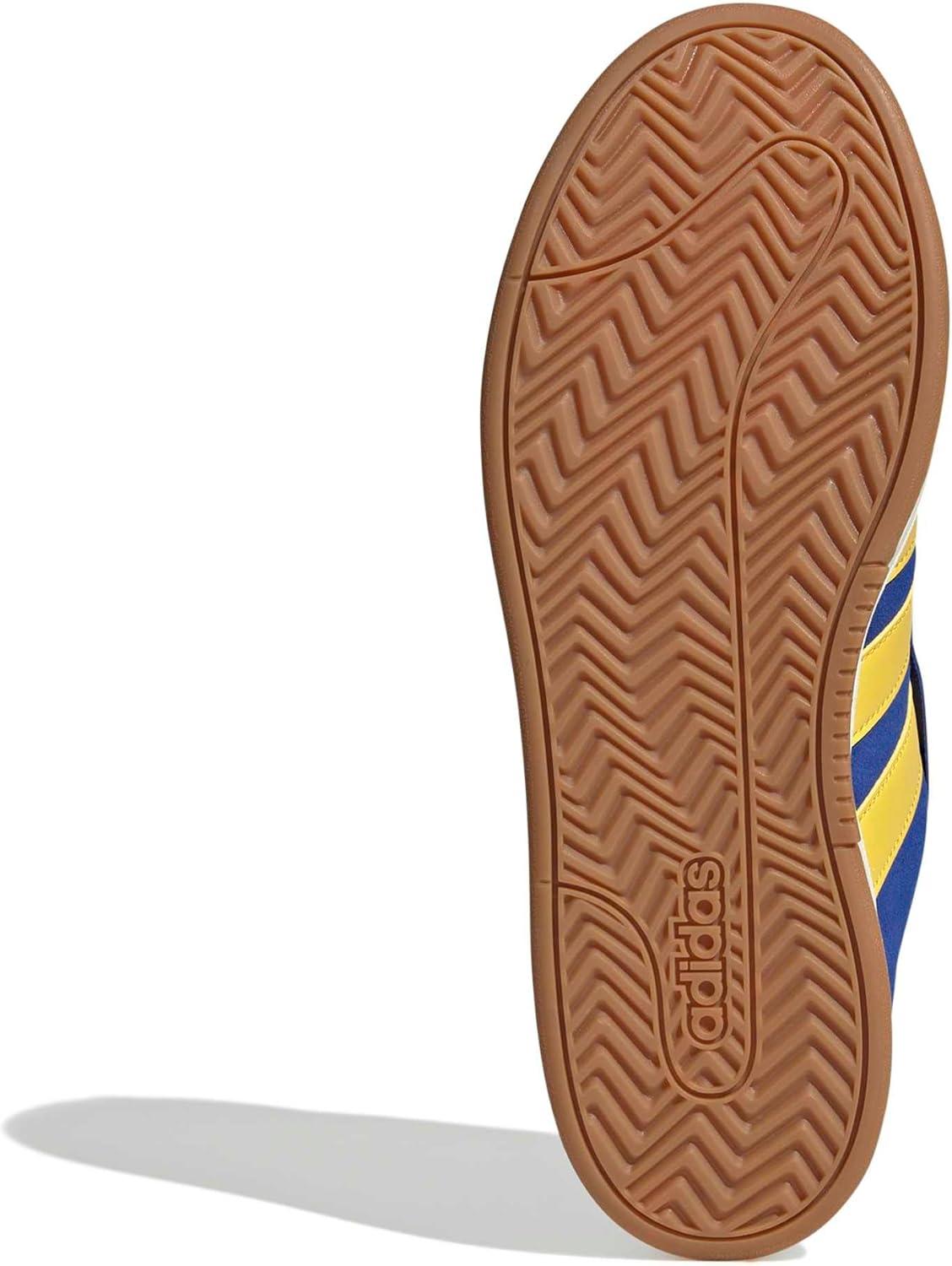 imageAdidas Mens Grand Court AlphaSemi Lucid BlueUtility YellowOff White