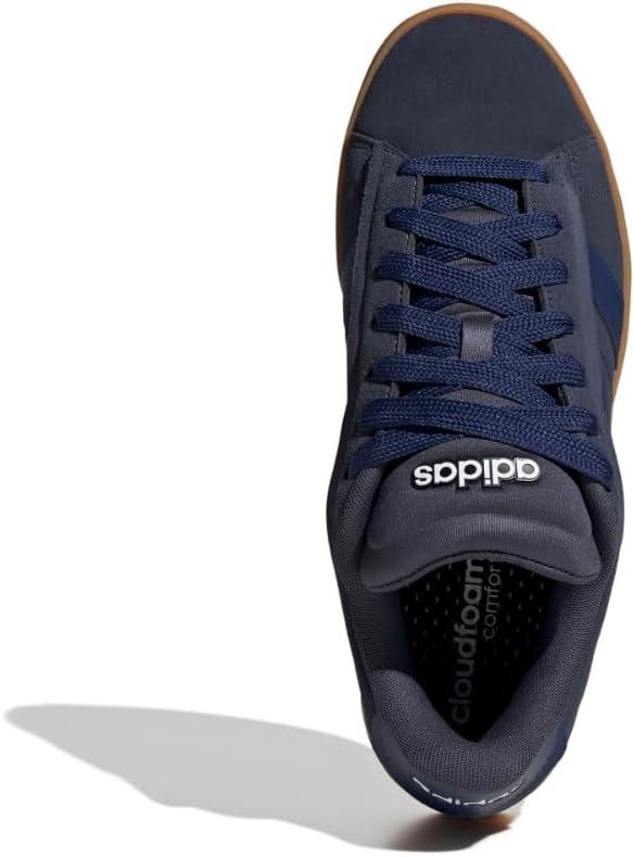 imageAdidas Mens Grand Court AlphaShadow NavyDark PurpleGum