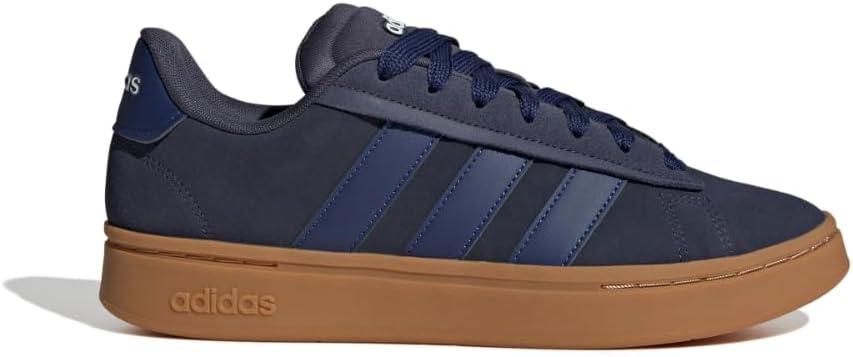imageAdidas Mens Grand Court AlphaShadow NavyDark PurpleGum