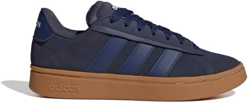 imageAdidas Mens Grand Court AlphaShadow NavyDark PurpleGum