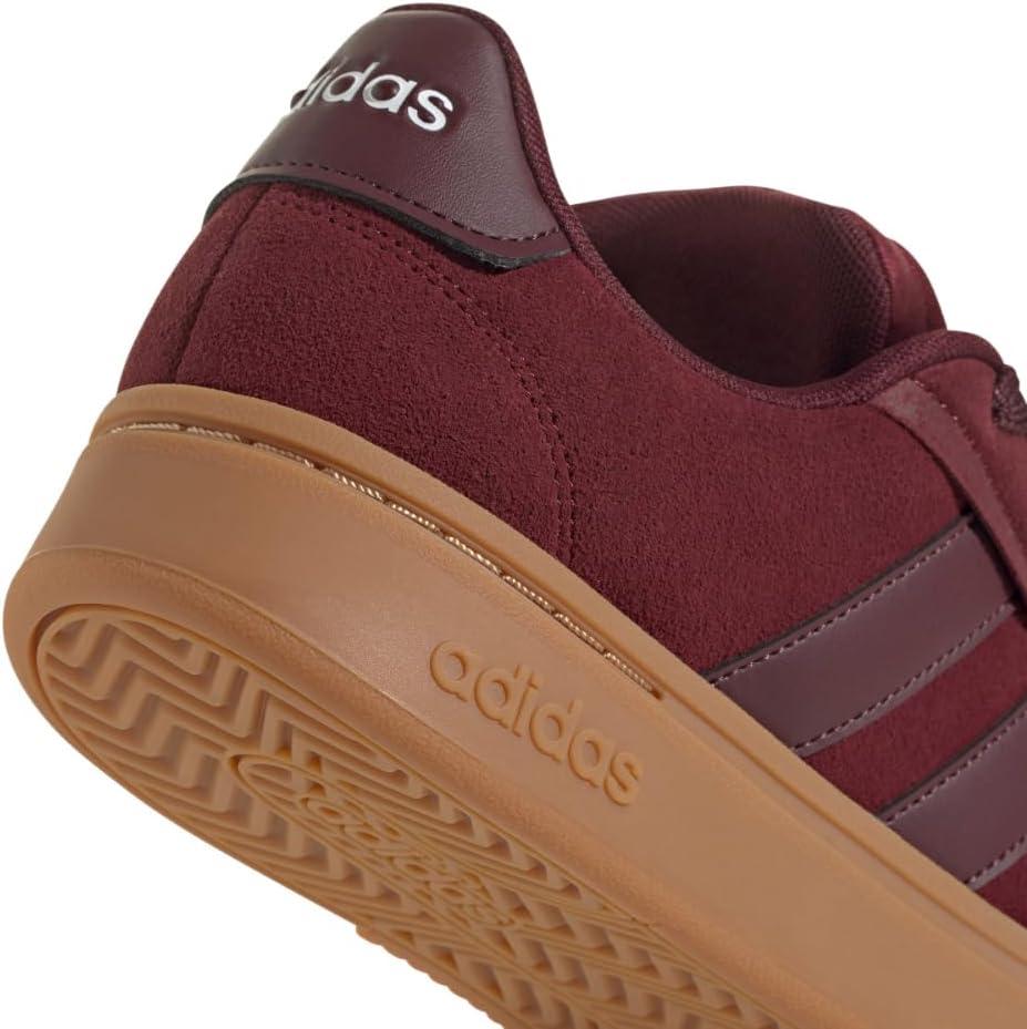 imageAdidas Mens Grand Court AlphaShadow RedAurora RubyGum