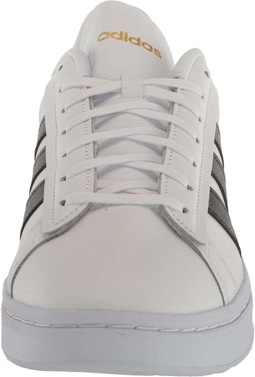 imageAdidas Mens Grand Court AlphaWhiteBlackBetter Scarlet