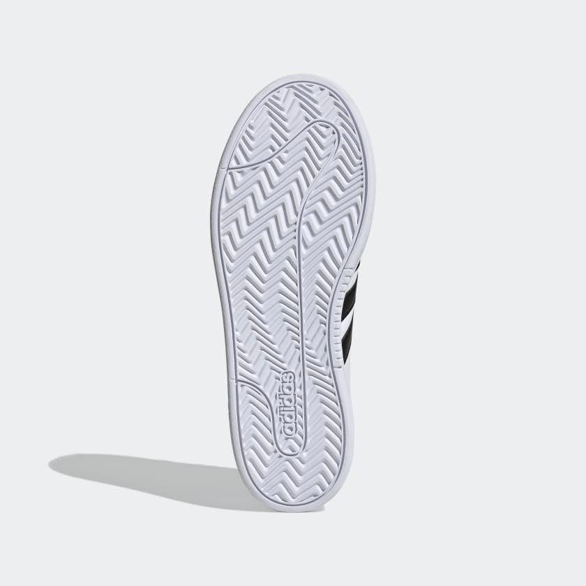 imageAdidas Mens Grand Court AlphaWhiteCore BlackBlue Rush