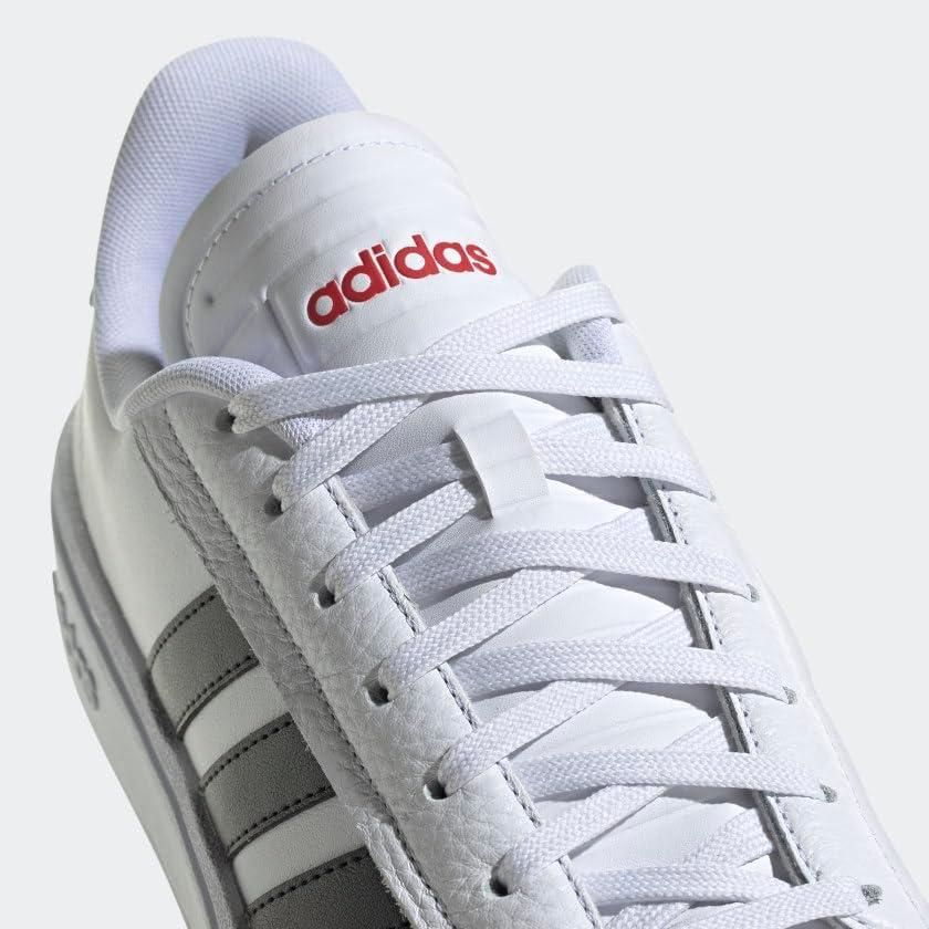 imageAdidas Mens Grand Court AlphaWhiteCore BlackBlue Rush