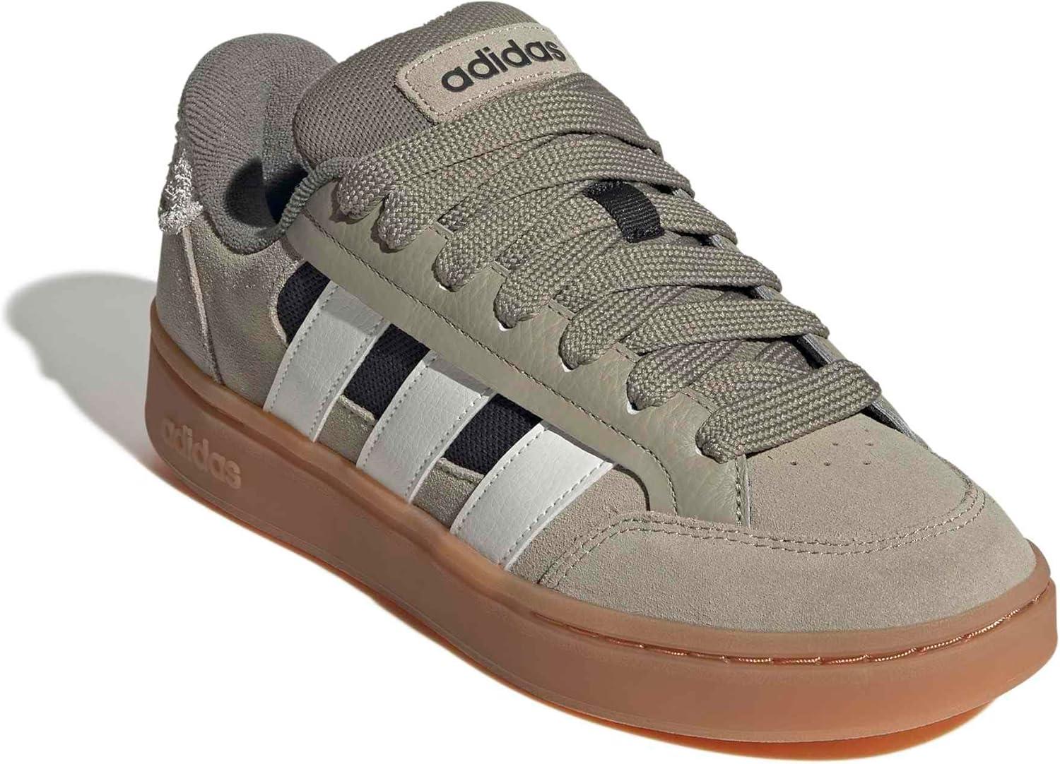 imageAdidas Mens Grand Court AlphaWonder CargoCore WhiteBlack
