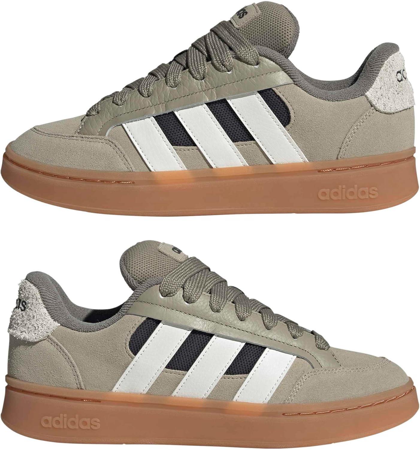 imageAdidas Mens Grand Court AlphaWonder CargoCore WhiteBlack