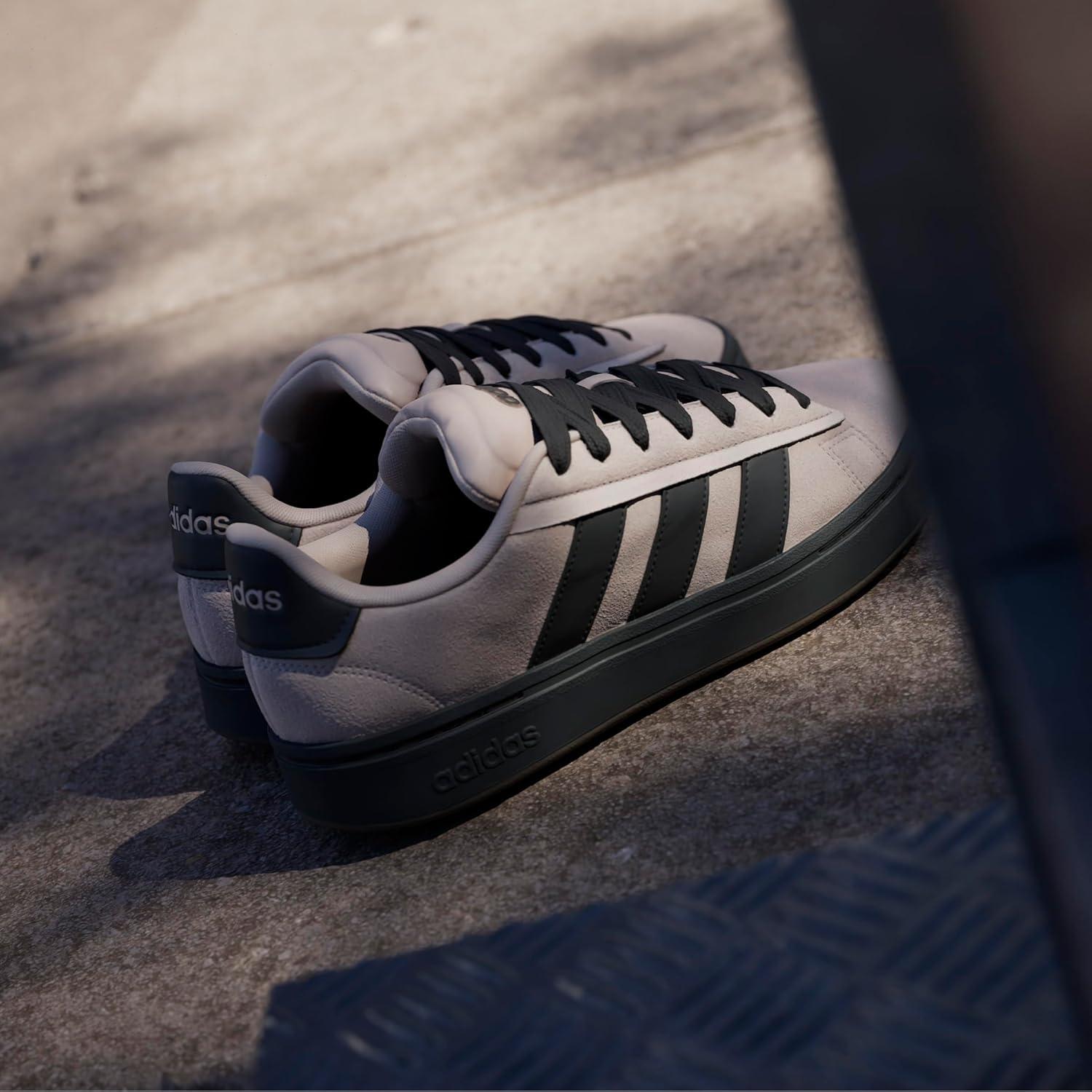 imageAdidas Mens Grand Court AlphaWonder TaupeBlackGum