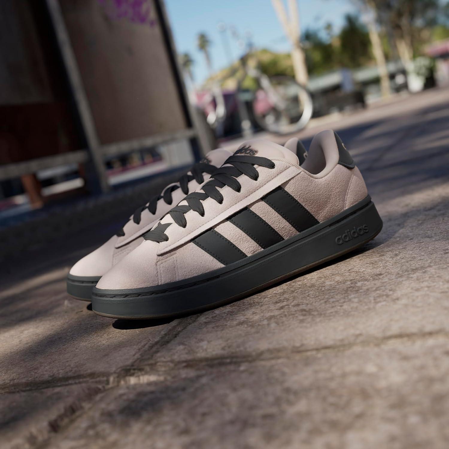 imageAdidas Mens Grand Court AlphaWonder TaupeBlackGum