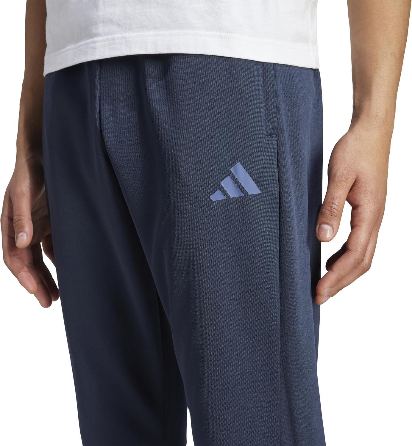 imageAdidas Mens Sereno Cut 3Stripes Slim Tapered PantsAurora InkPreloved Ink