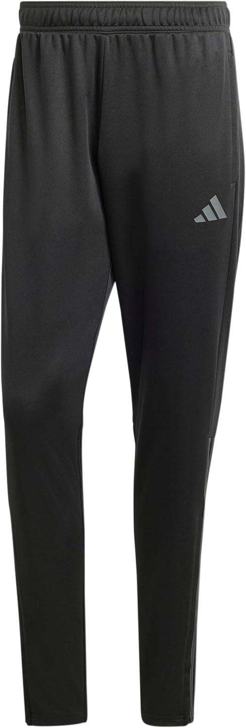 imageAdidas Mens Sereno Cut 3Stripes Slim Tapered PantsBlackGrey