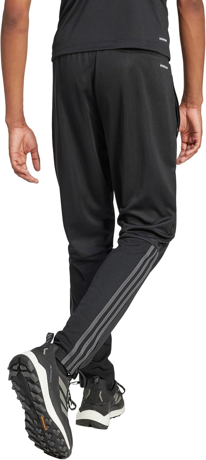 imageAdidas Mens Sereno Cut 3Stripes Slim Tapered PantsBlackGrey