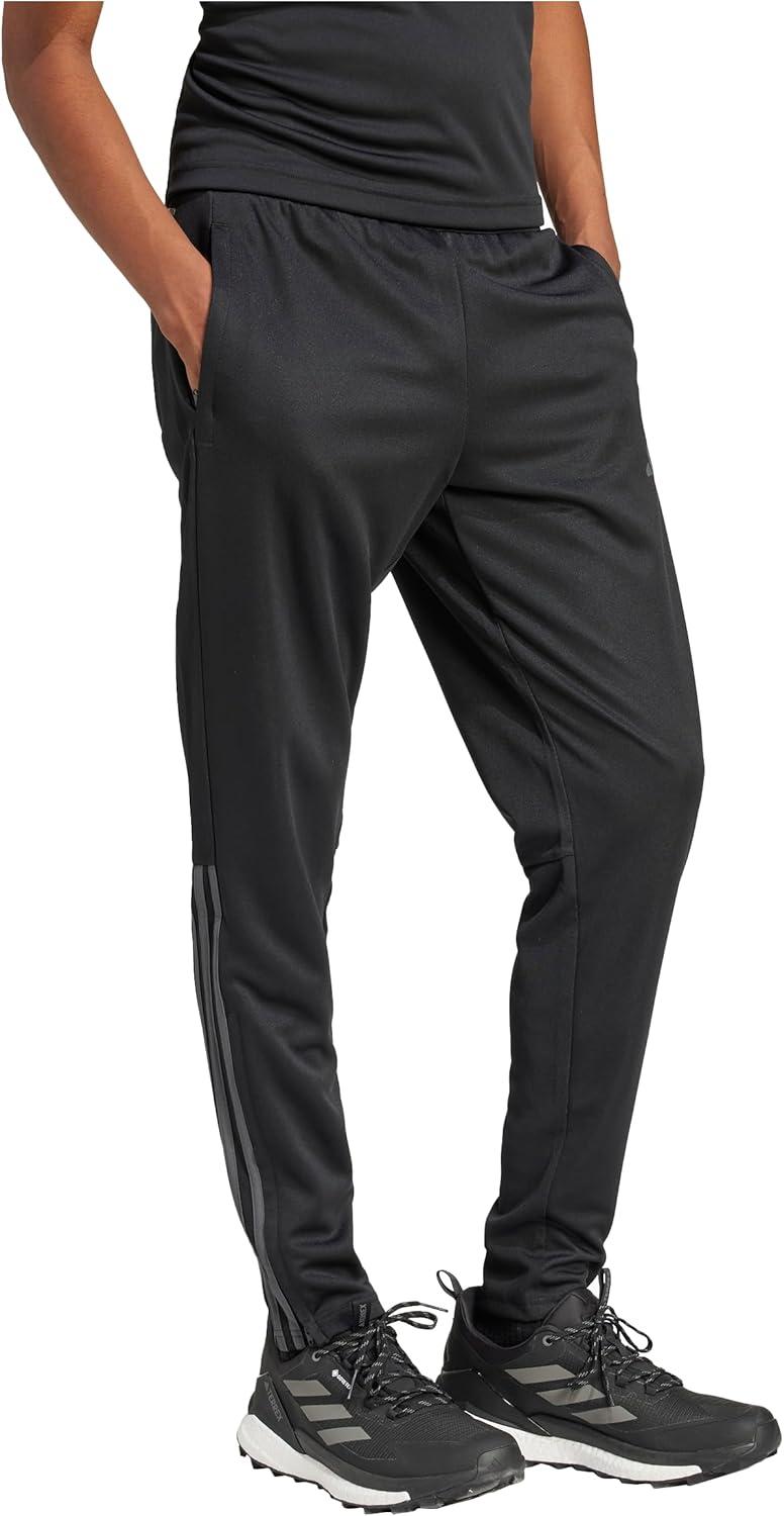 imageAdidas Mens Sereno Cut 3Stripes Slim Tapered PantsBlackGrey