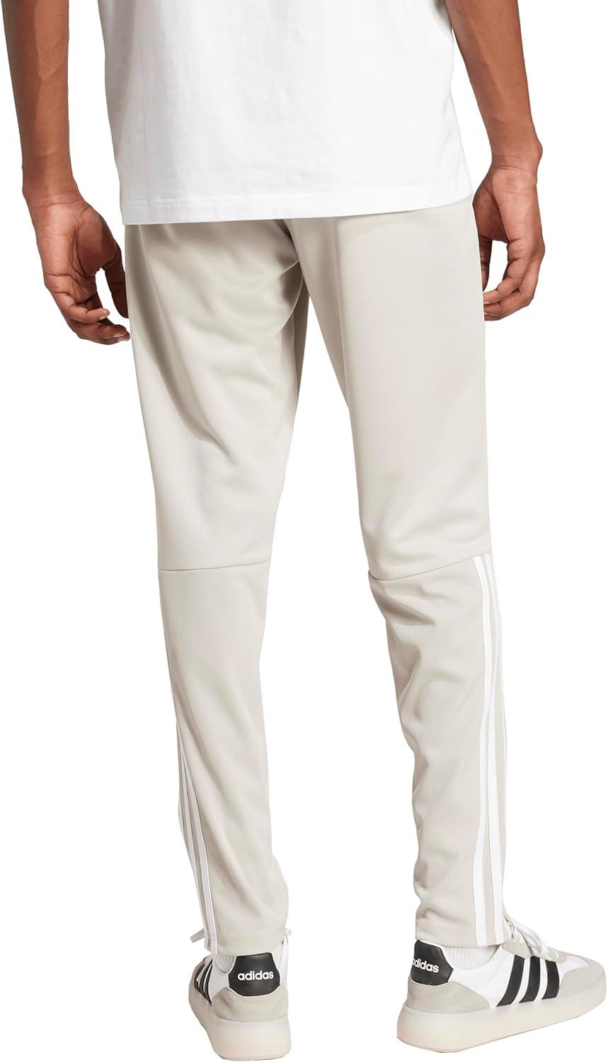 imageAdidas Mens Sereno Cut 3Stripes Slim Tapered PantsWonder AluminaWhite