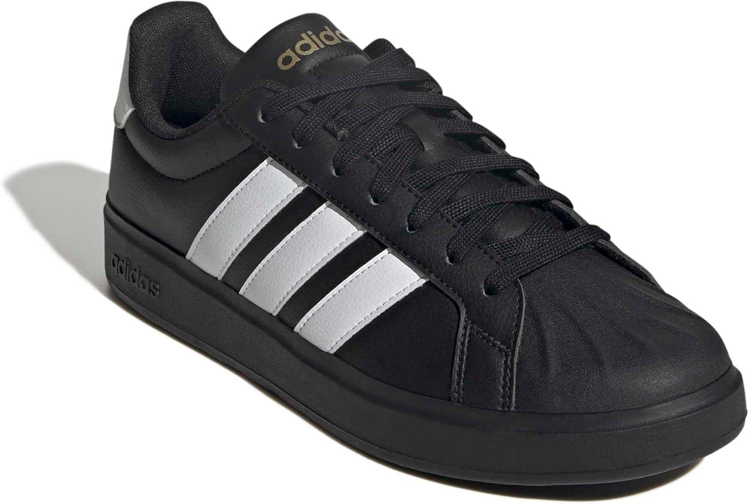 imageAdidas Mens StreettalkBlackWhiteMatte Gold