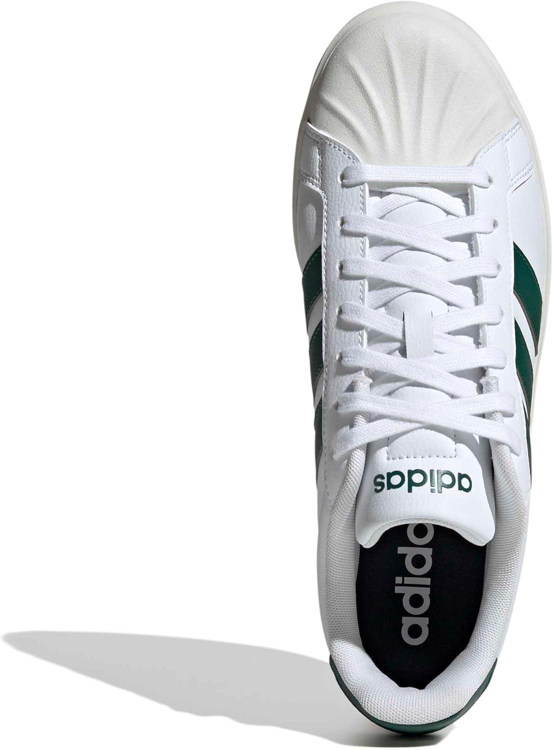imageAdidas Mens StreettalkWhiteCollegiate GreenOff White