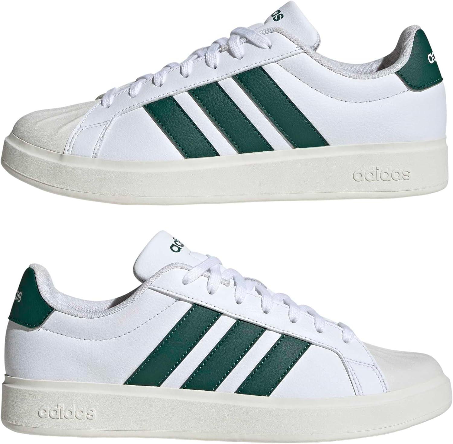 imageAdidas Mens StreettalkWhiteCollegiate GreenOff White