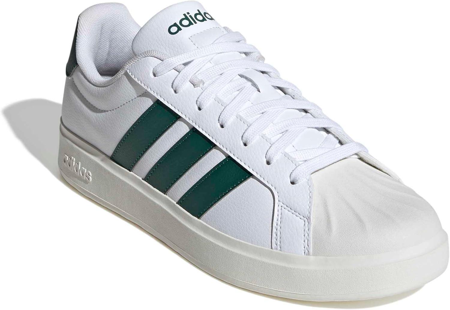 imageAdidas Mens StreettalkWhiteCollegiate GreenOff White