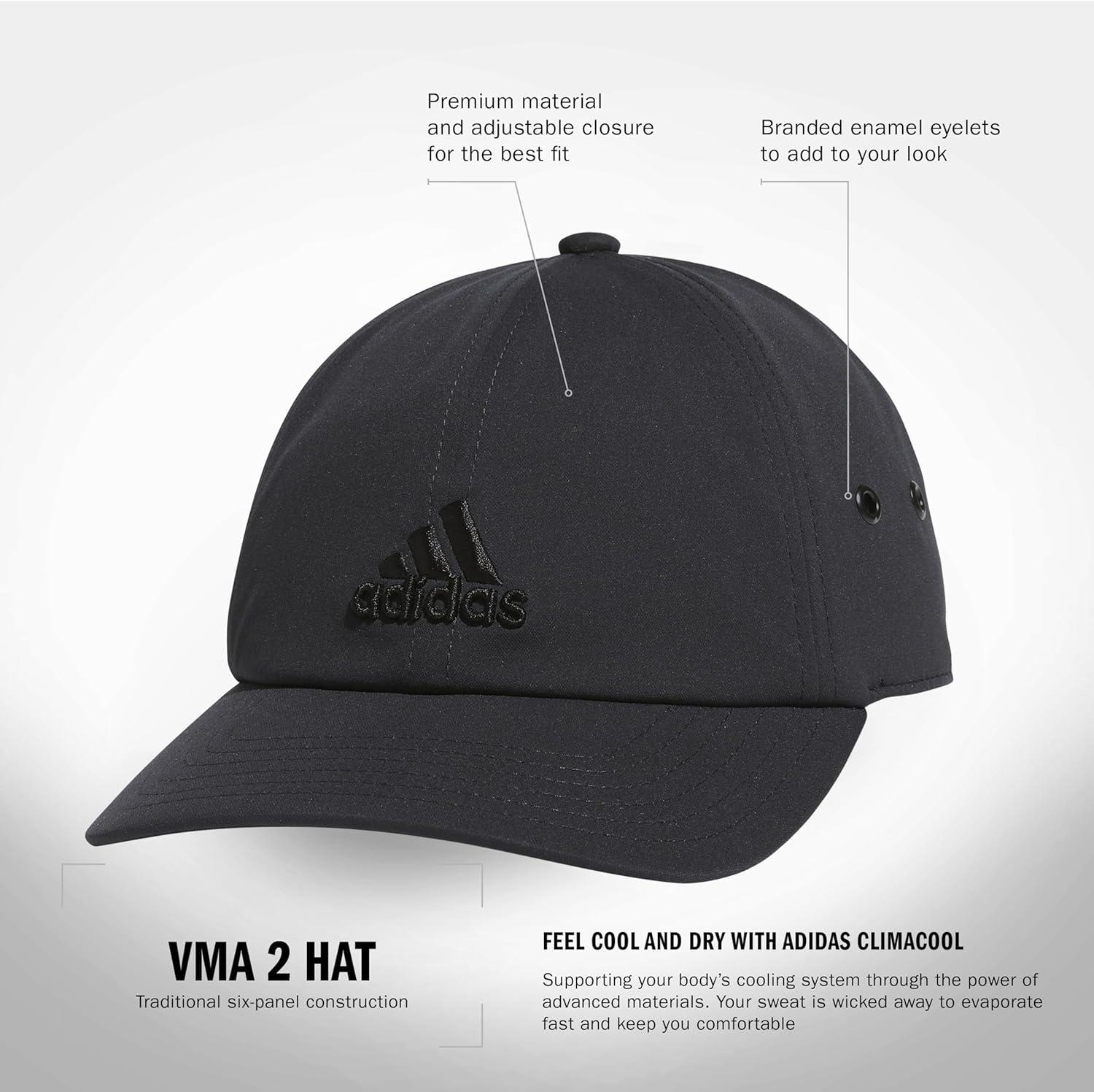 imageadidas Mens VMA 20 Relaxed Fit Adjustable HatBlack