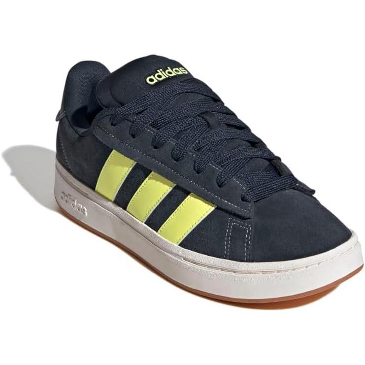 imageAdidas Mens Grand Court AlphaAurora InkYellowGum