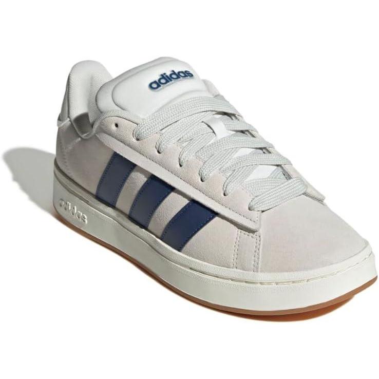 imageAdidas Mens Grand Court AlphaOrbit GreyDark BlueWhite
