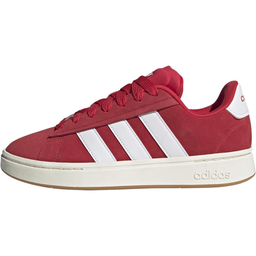 imageAdidas Mens Grand Court AlphaPure RubyWhitePure Ruby