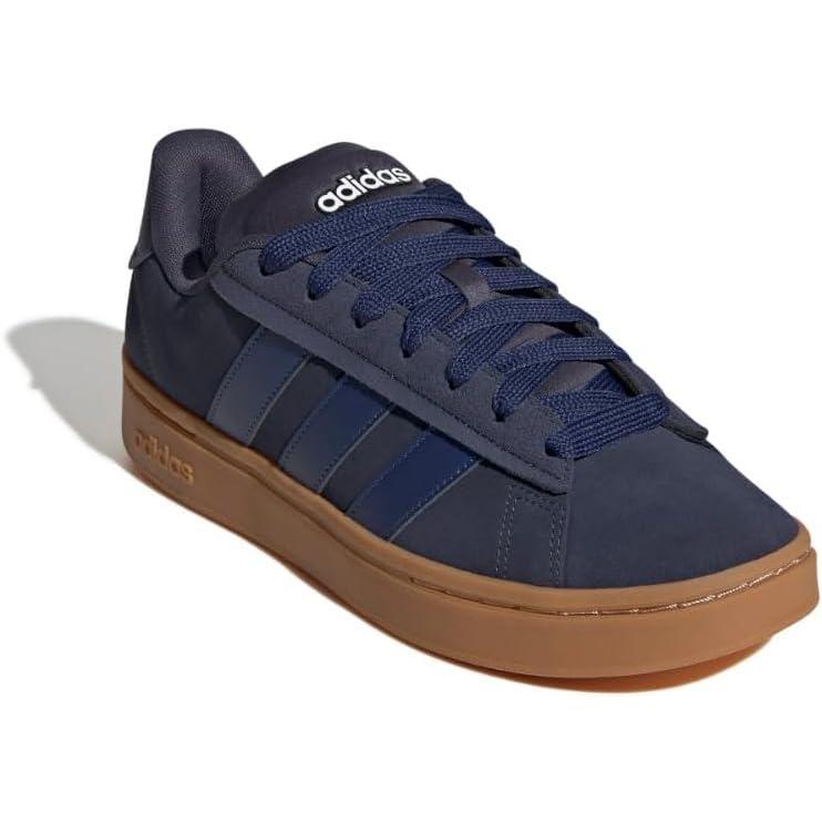 imageAdidas Mens Grand Court AlphaShadow NavyDark PurpleGum