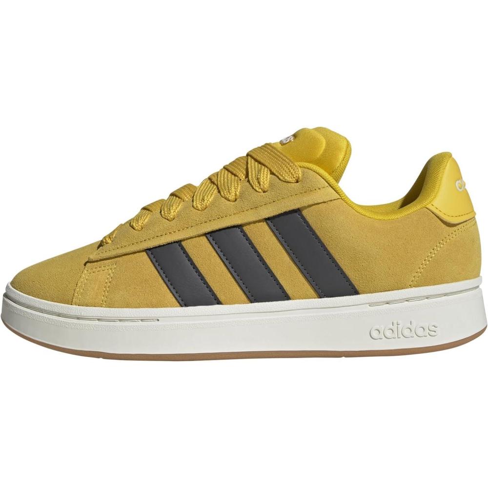 imageAdidas Mens Grand Court AlphaUtility YellowGreyGum