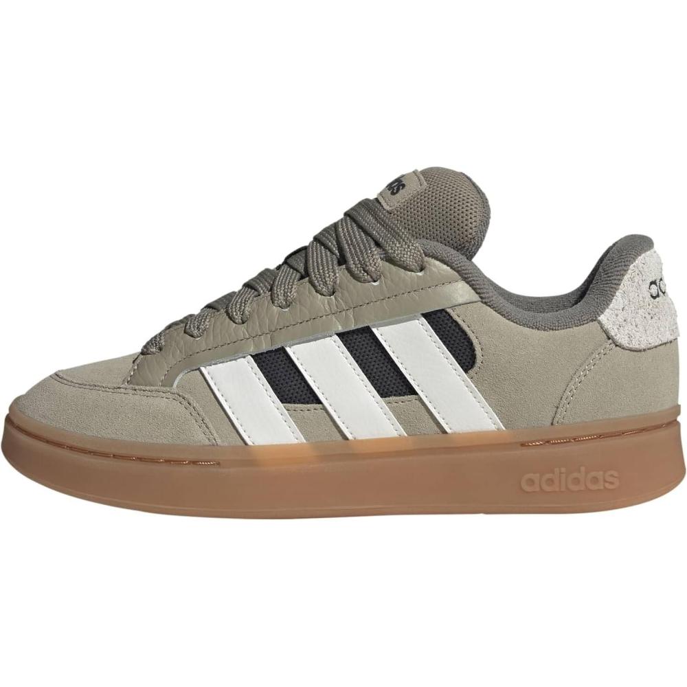 imageAdidas Mens Grand Court AlphaWonder CargoCore WhiteBlack