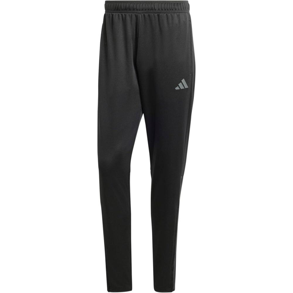 imageAdidas Mens Sereno Cut 3Stripes Slim Tapered PantsBlackGrey