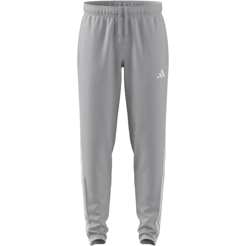 imageAdidas Mens Sereno Cut 3Stripes Slim Tapered PantsGreyWhite