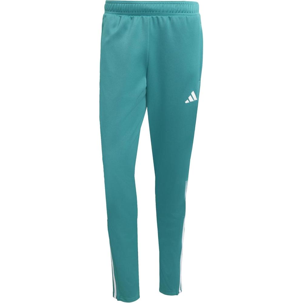 imageAdidas Mens Sereno Cut 3Stripes Slim Tapered PantsPure TealWhite