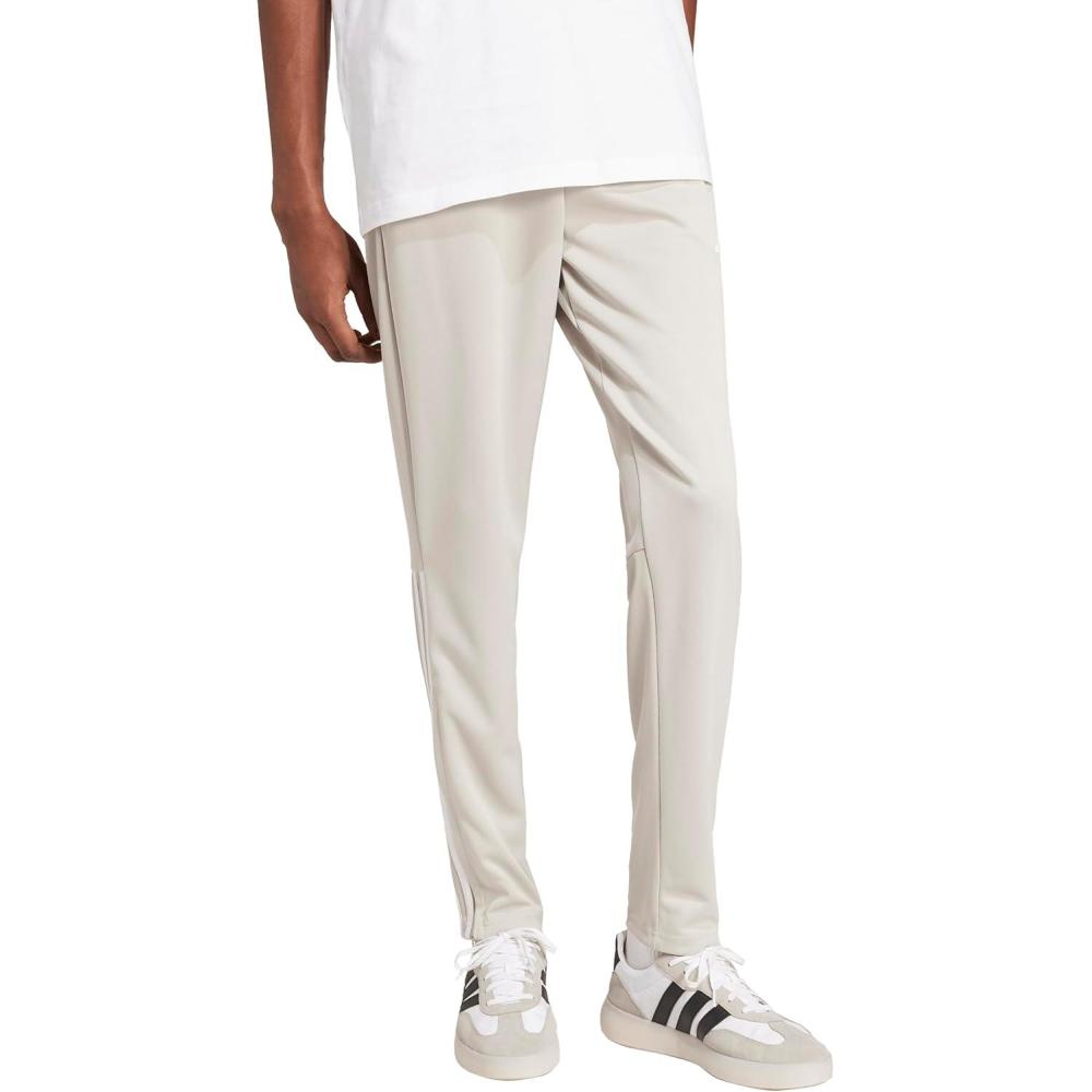 imageAdidas Mens Sereno Cut 3Stripes Slim Tapered PantsWonder AluminaWhite