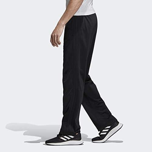 imageAdidas Mens Essentials 3Stripes Regular Tricot PantspantsBlackBlack