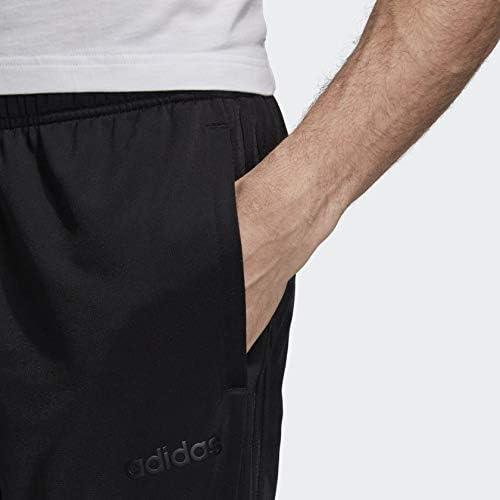 imageAdidas Mens Essentials 3Stripes Regular Tricot PantspantsBlackBlack