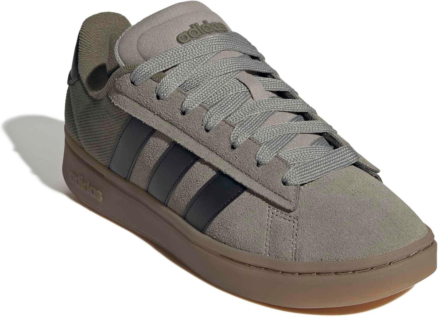 imageAdidas Mens Grand Court Alpha 00sSilver PebbleBlackOlive Strata
