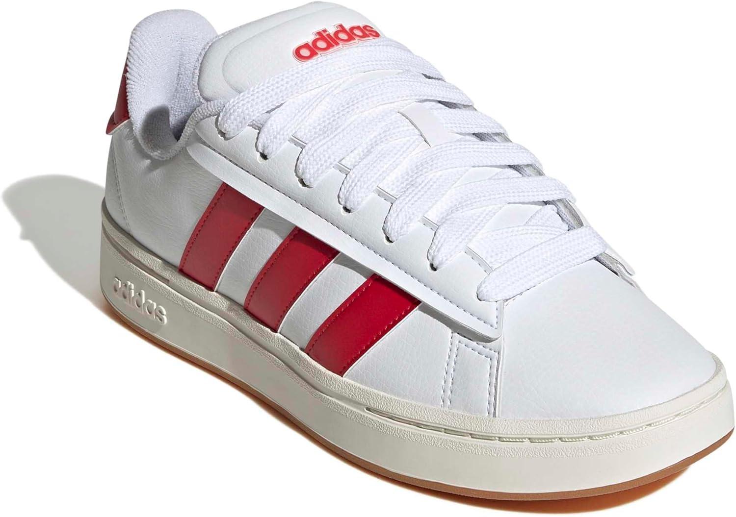 imageAdidas Mens Grand Court Alpha 00sWhiteBetter ScarletGum