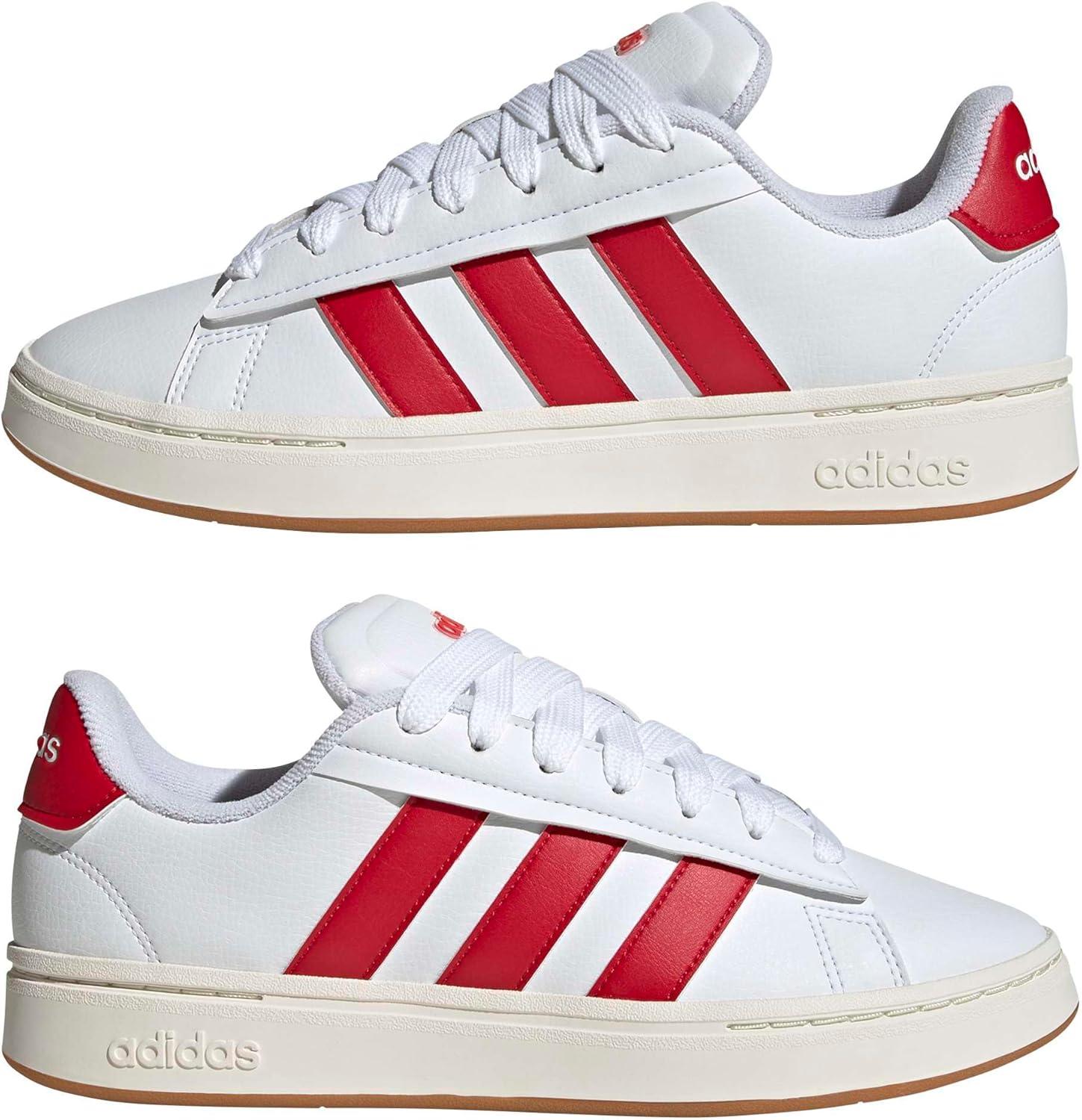 imageAdidas Mens Grand Court Alpha 00sWhiteBetter ScarletGum