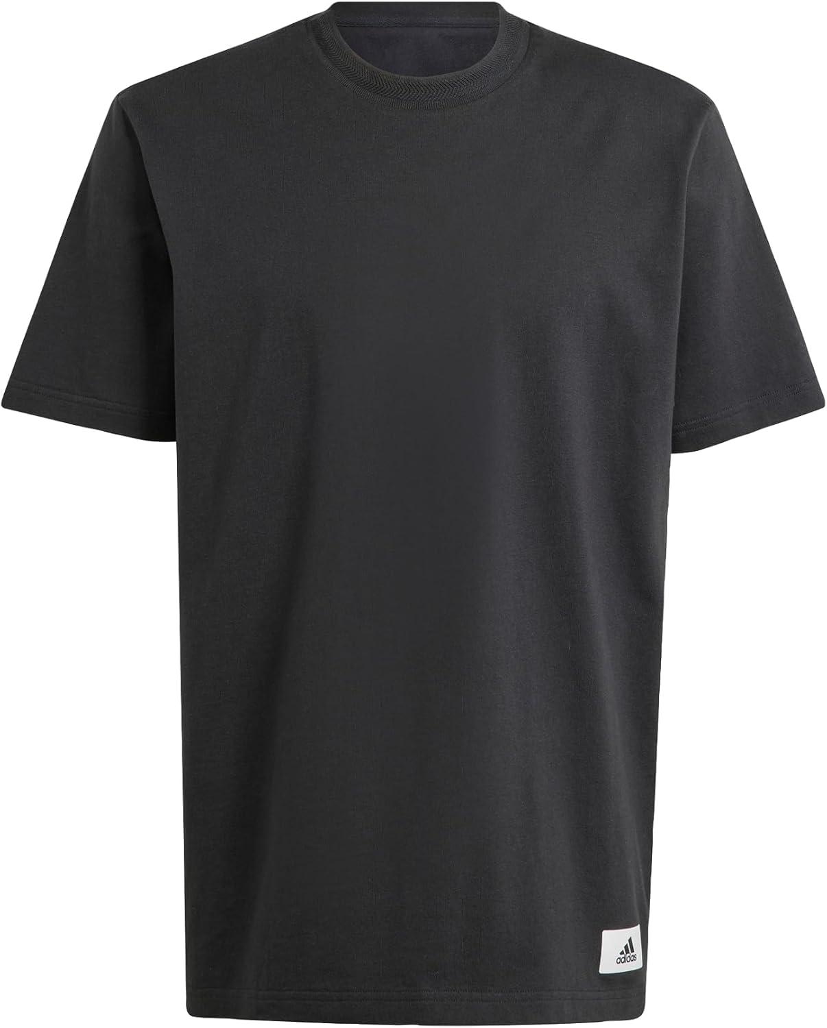 imageAdidas Mens Lounge TShirtBlack Q3
