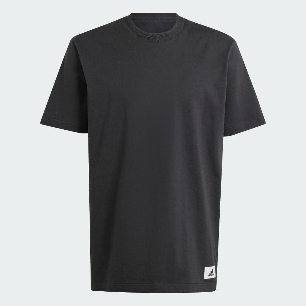 imageAdidas Mens Lounge TShirtBlack Q3