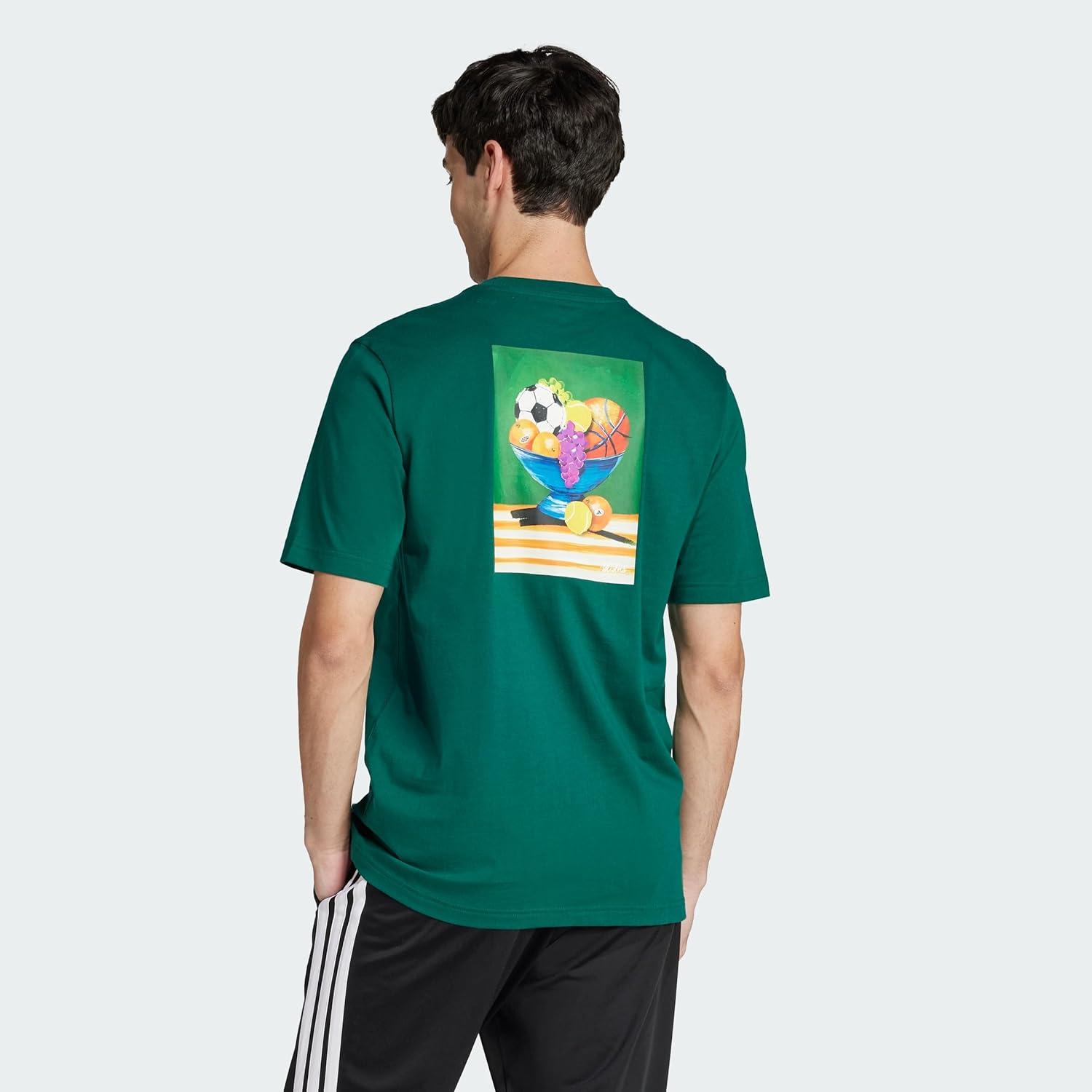 imageAdidas Mens Lounge TShirtCollegiate Green