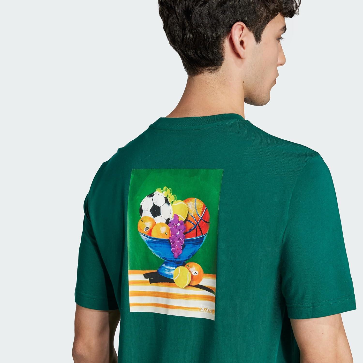 imageAdidas Mens Lounge TShirtCollegiate Green