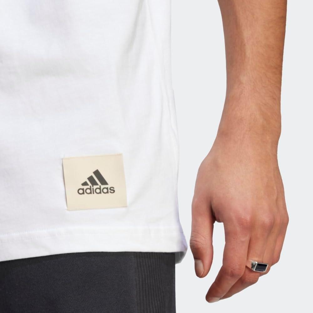 imageAdidas Mens Lounge TShirtWhite
