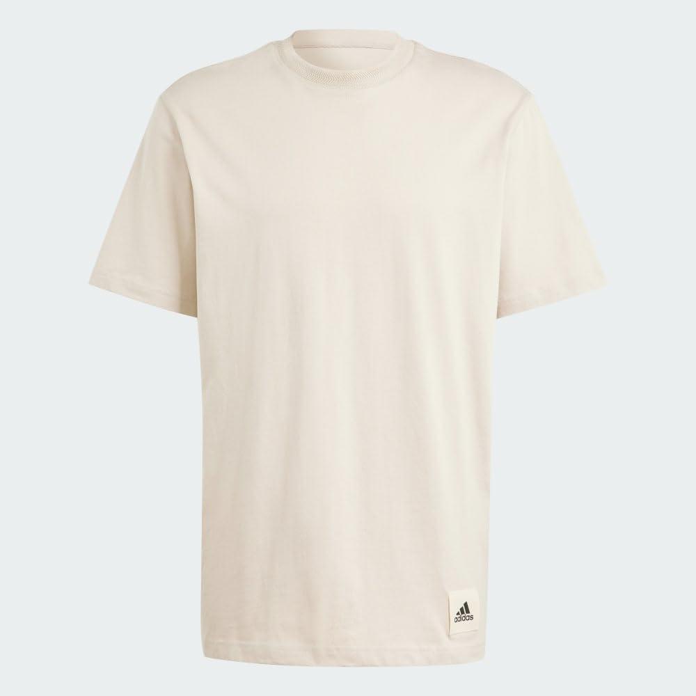 imageAdidas Mens Lounge TShirtWonder Beige